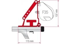 Fiamma Halterung Kit Auto F35 Pro Dachmontage