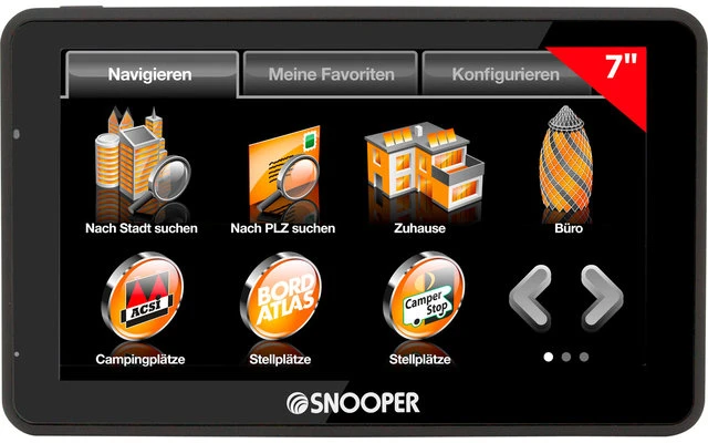 Snooper Ventura Pro S6900 Camper-Navigationssystem 6 Snooper Ventura Pro S6900 Camper-Navigationssystem – Bild 6