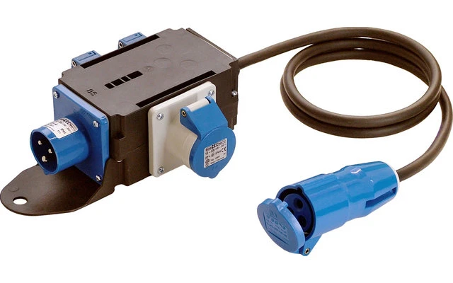 CEE-Stromverteiler Mixo Saale 3-polig 1 CEE-Stromverteiler Mixo Saale 3-polig