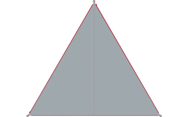 Bent Canvas Plain Single Tarp Sepia Blue / Zipper Light Blue 6 Bent Canvas Plain Single Tarp Sepia Blue / Zipper Light Blue – Bild 6