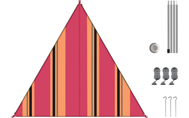 Bent Canvas Allover Set Tarp Caribbean Stripe Hawaii / Zipper Light Blue 1 Bent Canvas Allover Set Tarp Caribbean Stripe Hawaii / Zipper Light Blue