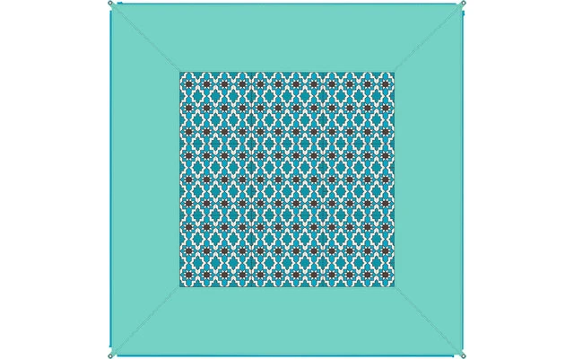 Bent Zip-Carpet Verbindbarer Teppich 250 X 250 Cm High Rise 2 Bent Zip-Carpet Verbindbarer Teppich 250 X 250 Cm High Rise – Bild 2