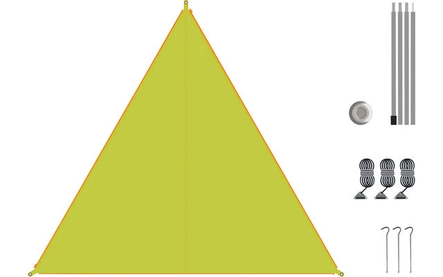 Bent Canvas Plain Set Tarp Sepia Blue / Zipper Light Blue 6 Bent Canvas Plain Set Tarp Sepia Blue / Zipper Light Blue – Bild 6