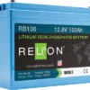 Relion Premium Power Set 100 Ah Lithium Batterie Mit Ladegerät