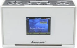 Soundmaster UR240WE DAB+/UKW Uhrenradio Mit Farbdisplay Weiß -Dometic Verkäufe 286490 2519641 1
