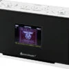 Soundmaster UR240SW DAB+/UKW Uhrenradio Mit Farbdisplay Schwarz