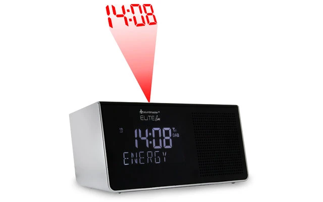 Soundmaster UR8200SI DAB+/UKW Uhrenradio Mit Projektion 2 Soundmaster UR8200SI DAB+/UKW Uhrenradio Mit Projektion – Bild 2
