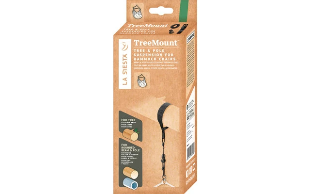 LA SIESTA LaSiesta TreeMount Baum- / Pfostenbefestigung Für Hängestühle 2 LA SIESTA LaSiesta TreeMount Baum- / Pfostenbefestigung Für Hängestühle – Bild 2
