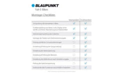 Blaupunkt Montage-Serviceleistungen Für E-Bikes