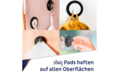 Silwy® Magnet-Pads 5 Cm 4er Set Schwarz 13 Silwy® Magnet-Pads 5 Cm 4er Set Schwarz -Dometic Verkäufe 297963 2516972