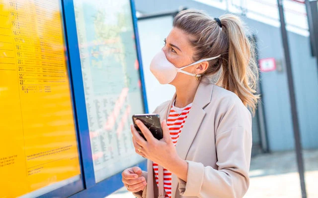 Koziol »HI Community Gesichtsmaske Grau 2 Koziol »HI Community Gesichtsmaske Grau – Bild 2