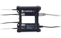 Campernet Yachtantenne WiFi / LTE Dachantenne Und Router Komplettset - Kabeldurchführung Seitlich