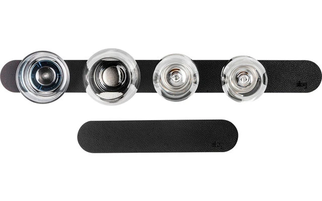 Silwy® Magnet Metall Leiste Mit Ledercoating 50 Cm Schwarz 7 Silwy® Magnet Metall Leiste Mit Ledercoating 50 Cm Schwarz – Bild 7