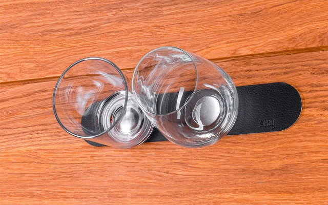 Silwy® Metall-Leiste 25 Cm Mit Ledercoating Weiss 6 Silwy® Metall-Leiste 25 Cm Mit Ledercoating Weiss – Bild 6