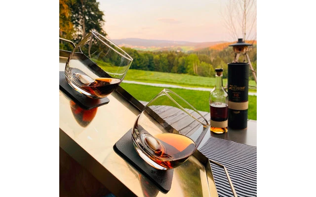 Silwy Magnet-Whiskygläser Inkl. Untersetzer (250 Ml) 2er Set 2 Silwy Magnet-Whiskygläser Inkl. Untersetzer (250 Ml) 2er Set – Bild 2