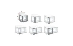 Fiamma Privacy Room / Caravanstore ZIP XL Frontpanel Für Markisenvorzelte 20 Cm -Dometic Verkäufe 347232 2244355
