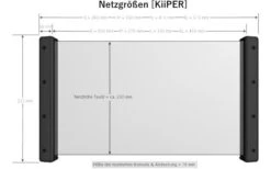 KiiPER Innenraumnetz Komplettset M 330 X 255 Mm 11 KiiPER Innenraumnetz Komplettset M 330 X 255 Mm -Dometic Verkäufe 347747 2379677