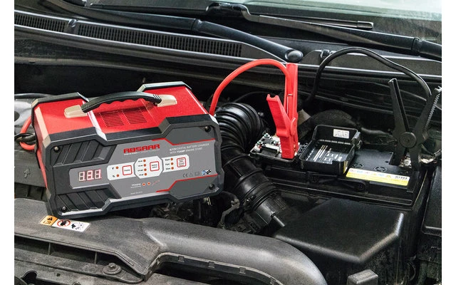 Absaar Batterieladegerät Mit Starthilfefunktion 6-12 V / 12 A 2 Absaar Batterieladegerät Mit Starthilfefunktion 6-12 V / 12 A – Bild 2