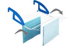 Metaltex Bries Heizungs- Und Balkonwäschetrockner Blau / Weiß 8 Metaltex Bries Heizungs- Und Balkonwäschetrockner Blau / Weiß -Dometic Verkäufe 352244 2435093 1