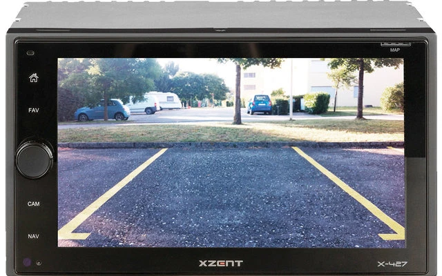 Xzent X-427 2-DIN Naviceiver Infotainmentsystem 4 Xzent X-427 2-DIN Naviceiver Infotainmentsystem – Bild 4