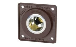 Power-Steckdose 12 V Braun