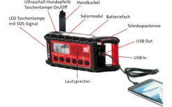 Midland ER 300 Outdoor Kurbel Radio Mit Solar, Powerbank Und Lampe -Dometic Verkäufe 371682 2456573