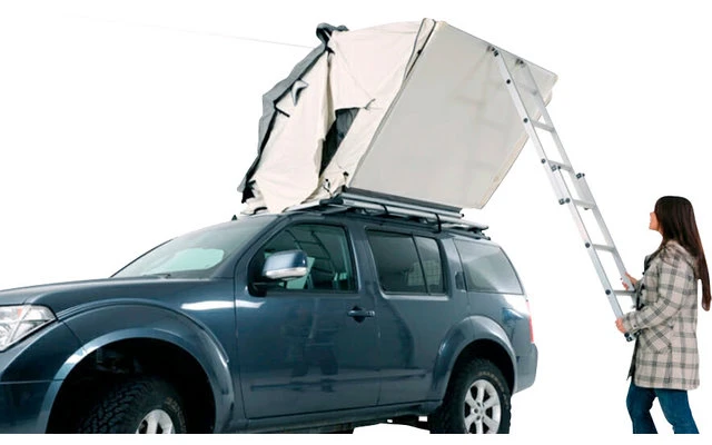 Campwerk Adventure 140 Dachzelt Hellgrau 2 Campwerk Adventure 140 Dachzelt Hellgrau – Bild 2