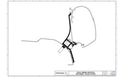 Thule Omnistor 5200 Markisenadapter Fiat Ducato H2 Lift Roof 3,15 M -Dometic Verkäufe 397181 2890463