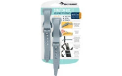 Sea To Summit Stretch-Loc Straps Befestigungsgurte 2er Set Blaugrau 12 Mm X 300 Mm -Dometic Verkäufe 418829 3025637