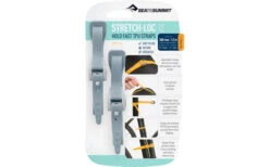 Sea To Summit Stretch-Loc Straps Befestigungsgurte 2er Set Blaugrau 12 Mm X 300 Mm