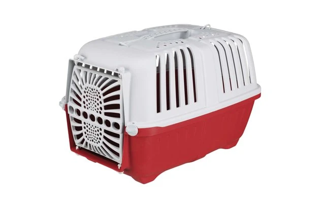 Jollypaw Transportbox Größe XS Rot/hellgrau 3 Jollypaw Transportbox Größe XS Rot/hellgrau – Bild 3