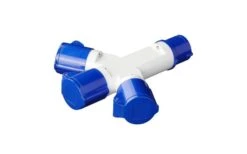 PAT CEE 3Fach Verteiler 16A