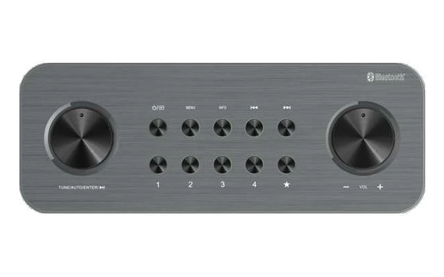 Kenwood CR-ST50DAB-B Kompaktradio Mit DAB+ Und Bluetooth Audiostreaming Schwarz 1 Kenwood CR-ST50DAB-B Kompaktradio Mit DAB+ Und Bluetooth Audiostreaming Schwarz