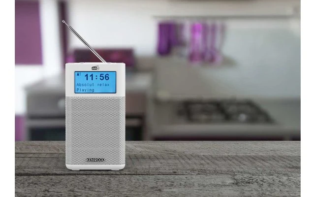 Kenwood CR-M10DAB-W DAB+ Radio Mit Bluetooth Audiostreaming Und Weckfunktion Weiß 5 Kenwood CR-M10DAB-W DAB+ Radio Mit Bluetooth Audiostreaming Und Weckfunktion Weiß – Bild 5