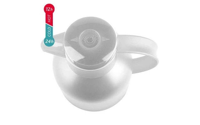 Emsa Isolierkanne Samba 1 Liter Eisblau Transluzent 2 Emsa Isolierkanne Samba 1 Liter Eisblau Transluzent – Bild 2