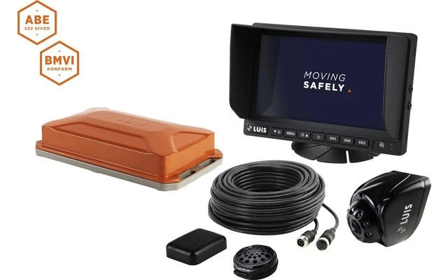 Luis Turn Detect BMVI 7 Zoll Monitor Abbiegeassistent 1 Luis Turn Detect BMVI 7 Zoll Monitor Abbiegeassistent