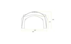 Zempire Pavillon Aerobase 3 + 1 Wall -Dometic Verkäufe 487575 3650605