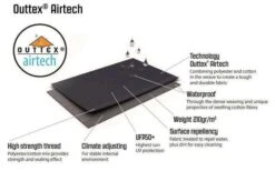 Outwell Hayward Lake 4ATC Tunnelzelt 12 Outwell Hayward Lake 4ATC Tunnelzelt -Dometic Verkäufe 487850 3587299