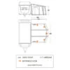 Vango Tuscany Air 400 Elements ProShield Wohnwagenvorzelt