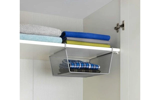 Wenko Regaleinhängekorb 28 X 15 X 27,5 Cm Silber 1 Wenko Regaleinhängekorb 28 X 15 X 27,5 Cm Silber