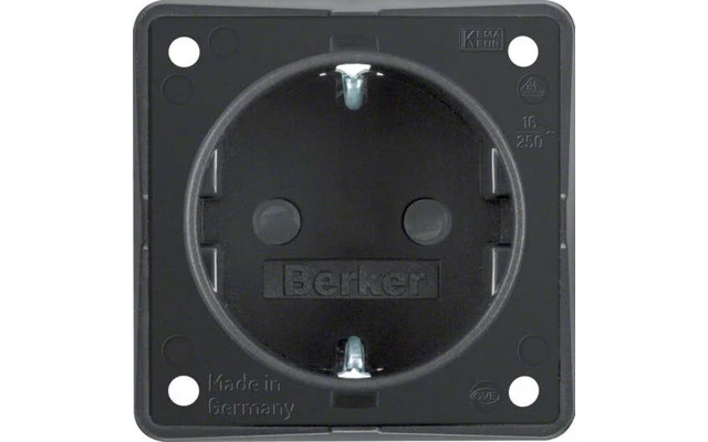 Berker Integro Steckdose Schutzkontakt Mit Erhöhtem Berührungsschutz Polarweiß Matt 3 Berker Integro Steckdose Schutzkontakt Mit Erhöhtem Berührungsschutz Polarweiß Matt – Bild 3