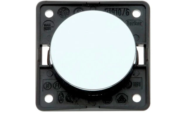 Berker Integro Taster Schließer Mit Schraubklemmen Chrom Glänzend Galvanisiert 4 Berker Integro Taster Schließer Mit Schraubklemmen Chrom Glänzend Galvanisiert – Bild 4