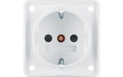 Berker Integro Steckdose Schutzkontakt 3-Pol Mit Erhöhtem Berührungsschutz Polarweiß Matt -Dometic Verkäufe 494997 3341216