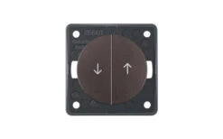 Berker Integro Jalousie-Serientaster Mit Aufdruck Symbol Pfeile Schwarz Glänzend -Dometic Verkäufe 495006 3341942 3