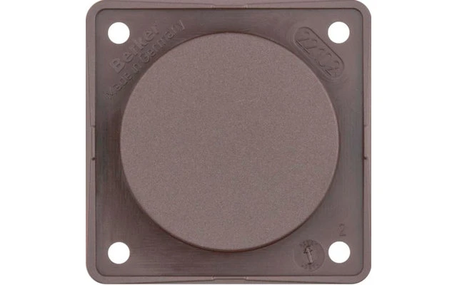 Berker Integro Blindverschluss Edelstahl Matt Lackiert 1 Berker Integro Blindverschluss Edelstahl Matt Lackiert