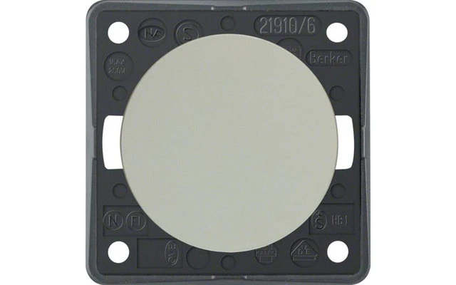 Berker Integro Wechselschalter Edelstahl Matt Lackiert 1 Berker Integro Wechselschalter Edelstahl Matt Lackiert