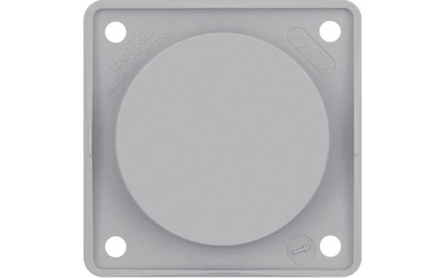 Berker Integro Blindverschluss Edelstahl Matt Lackiert 4 Berker Integro Blindverschluss Edelstahl Matt Lackiert – Bild 4