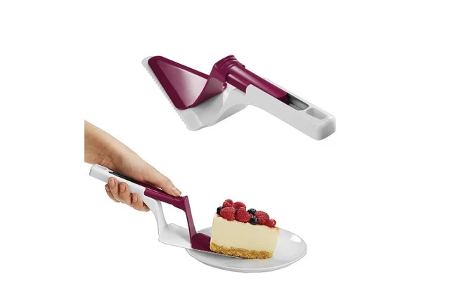 Metaltex Tortenheber Mit Schieber Weiß/furchsia 1 Metaltex Tortenheber Mit Schieber Weiß/furchsia