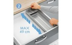 Metaltex Bestecksammler Uni-Fit Grau -Dometic Verkäufe 497507 3346479