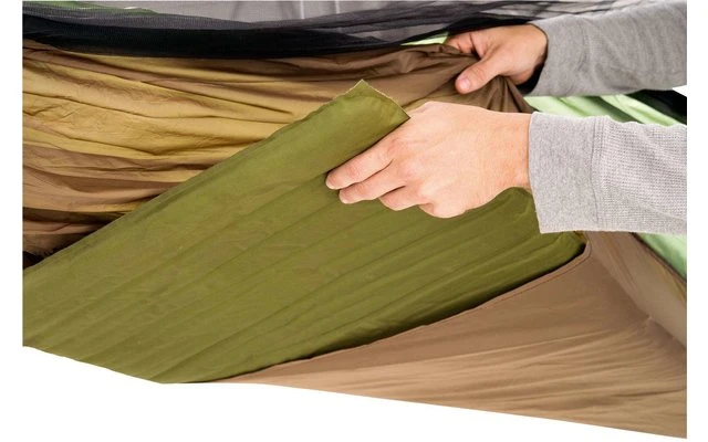 Amazonas Hängematte Adventure Moskito Thermo Grün/braun 2 Amazonas Hängematte Adventure Moskito Thermo Grün/braun – Bild 2